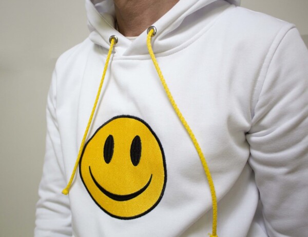 White Smile Hoodie