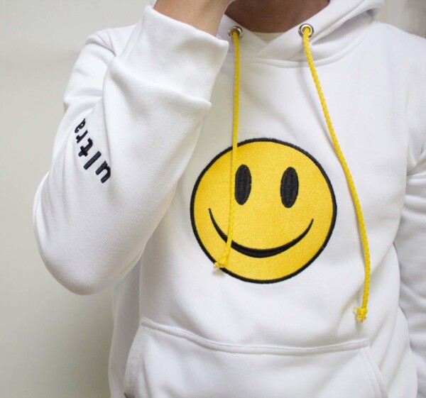 White Smile Hoodie