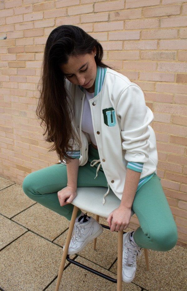 Varsity Jacket Sweet Cotton Oversize