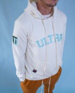 Cream Hoodie Varsity